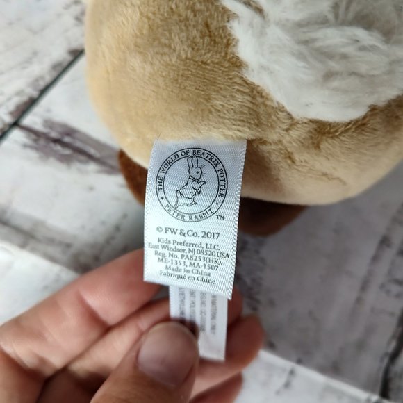 peter rabbit plush Stuffed Bunny beatrix potter lovey 10" - Picture 5 of 6